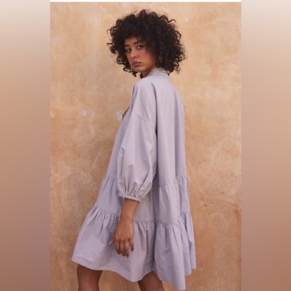 Free People Misha Mini Dress in Violet Mist - Picture 2 of 10